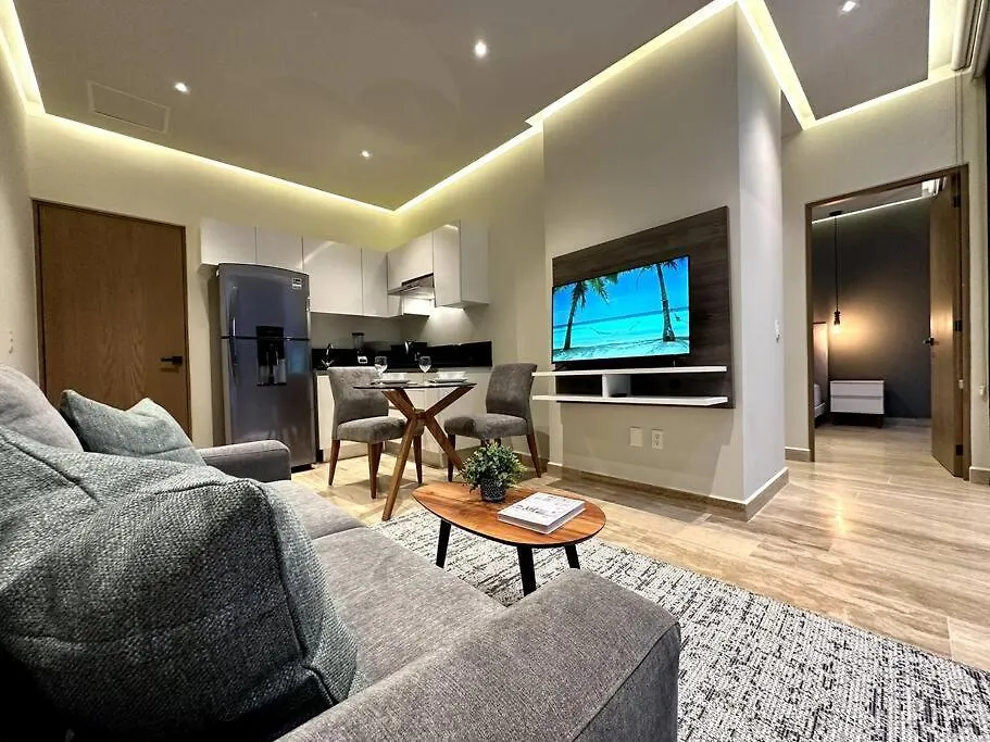 شقة Modern Loft With Rooftop Pool & Gym By Solmar Rentals بلايا ديل كارمن المكسيك
